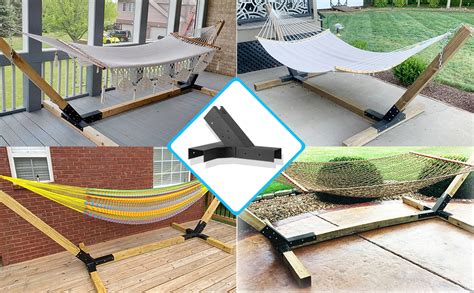 metal hammock stand brackets|replacement hammocks for metal stand.